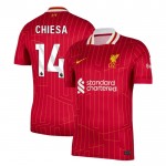 Günstige Fußballtrikots Liverpool Chiesa 14 Heimtrikot 2024-25 Kurzarm